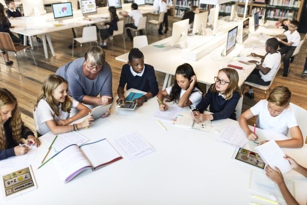 Classroom Learning Mathematics Students Study Concept